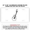 6 X 12 Full Size Aluminum License Plate for Cars and Trucks  Thumbnail