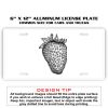 6 X 12 Full Size Aluminum License Plate for Cars and Trucks  Thumbnail