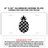 6 X 12 Full Size Aluminum License Plate for Cars and Trucks  Thumbnail