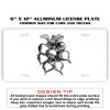 6 X 12 Full Size Aluminum License Plate for Cars and Trucks  Thumbnail