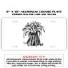 6 X 12 Full Size Aluminum License Plate for Cars and Trucks  Thumbnail