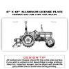 6 X 12 Full Size Aluminum License Plate for Cars and Trucks  Thumbnail
