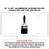6 X 12 Full Size Aluminum License Plate for Cars and Trucks  Thumbnail
