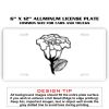 6 X 12 Full Size Aluminum License Plate for Cars and Trucks  Thumbnail
