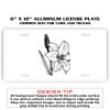 6 X 12 Full Size Aluminum License Plate for Cars and Trucks  Thumbnail