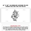 6 X 12 Full Size Aluminum License Plate for Cars and Trucks  Thumbnail