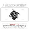 6 X 12 Full Size Aluminum License Plate for Cars and Trucks  Thumbnail