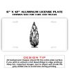 6 X 12 Full Size Aluminum License Plate for Cars and Trucks  Thumbnail
