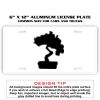 6 X 12 Full Size Aluminum License Plate for Cars and Trucks  Thumbnail