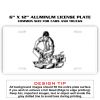6 X 12 Full Size Aluminum License Plate for Cars and Trucks  Thumbnail