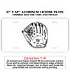 6 X 12 Full Size Aluminum License Plate for Cars and Trucks  Thumbnail