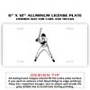 6 X 12 Full Size Aluminum License Plate for Cars and Trucks  Thumbnail