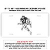 6 X 12 Full Size Aluminum License Plate for Cars and Trucks  Thumbnail