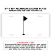 6 X 12 Full Size Aluminum License Plate for Cars and Trucks  Thumbnail