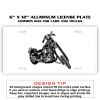 6 X 12 Full Size Aluminum License Plate for Cars and Trucks  Thumbnail