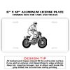 6 X 12 Full Size Aluminum License Plate for Cars and Trucks  Thumbnail