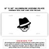 6 X 12 Full Size Aluminum License Plate for Cars and Trucks  Thumbnail