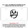 6 X 12 Full Size Aluminum License Plate for Cars and Trucks  Thumbnail