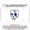 6 X 12 Full Size Aluminum License Plate for Cars and Trucks  Thumbnail
