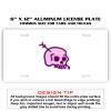 6 X 12 Full Size Aluminum License Plate for Cars and Trucks  Thumbnail