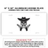 6 X 12 Full Size Aluminum License Plate for Cars and Trucks  Thumbnail