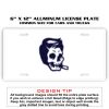 6 X 12 Full Size Aluminum License Plate for Cars and Trucks  Thumbnail