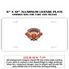 6 X 12 Full Size Aluminum License Plate for Cars and Trucks  Thumbnail