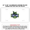6 X 12 Full Size Aluminum License Plate for Cars and Trucks  Thumbnail