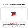 6 X 12 Full Size Aluminum License Plate for Cars and Trucks  Thumbnail