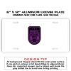 6 X 12 Full Size Aluminum License Plate for Cars and Trucks  Thumbnail