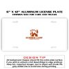 6 X 12 Full Size Aluminum License Plate for Cars and Trucks  Thumbnail