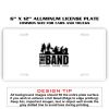 6 X 12 Full Size Aluminum License Plate for Cars and Trucks  Thumbnail