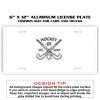 6 X 12 Full Size Aluminum License Plate for Cars and Trucks  Thumbnail