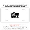 6 X 12 Full Size Aluminum License Plate for Cars and Trucks  Thumbnail
