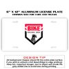 6 X 12 Full Size Aluminum License Plate for Cars and Trucks  Thumbnail