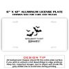 6 X 12 Full Size Aluminum License Plate for Cars and Trucks  Thumbnail