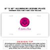 6 X 12 Full Size Aluminum License Plate for Cars and Trucks  Thumbnail