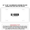 6 X 12 Full Size Aluminum License Plate for Cars and Trucks  Thumbnail