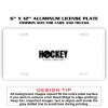 6 X 12 Full Size Aluminum License Plate for Cars and Trucks  Thumbnail
