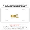 6 X 12 Full Size Aluminum License Plate for Cars and Trucks  Thumbnail
