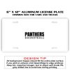 6 X 12 Full Size Aluminum License Plate for Cars and Trucks  Thumbnail