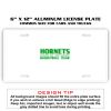 6 X 12 Full Size Aluminum License Plate for Cars and Trucks  Thumbnail