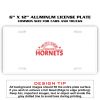 6 X 12 Full Size Aluminum License Plate for Cars and Trucks  Thumbnail