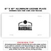6 X 12 Full Size Aluminum License Plate for Cars and Trucks  Thumbnail