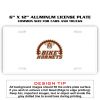 6 X 12 Full Size Aluminum License Plate for Cars and Trucks  Thumbnail