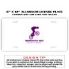 6 X 12 Full Size Aluminum License Plate for Cars and Trucks  Thumbnail
