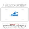 6 X 12 Full Size Aluminum License Plate for Cars and Trucks  Thumbnail
