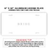 6 X 12 Full Size Aluminum License Plate for Cars and Trucks  Thumbnail