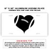 6 X 12 Full Size Aluminum License Plate for Cars and Trucks  Thumbnail