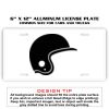 6 X 12 Full Size Aluminum License Plate for Cars and Trucks  Thumbnail